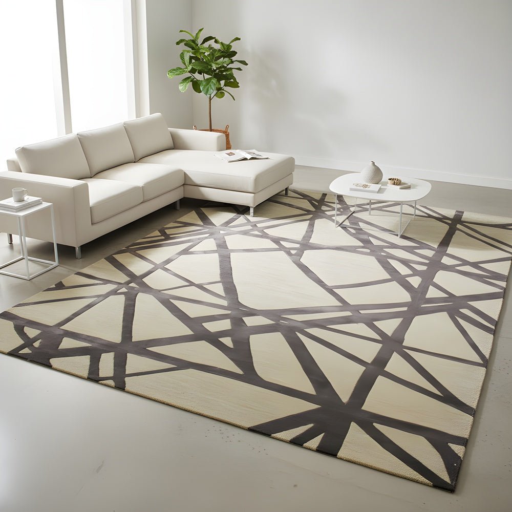 Crave Geomatric Hand Tufted Carpet