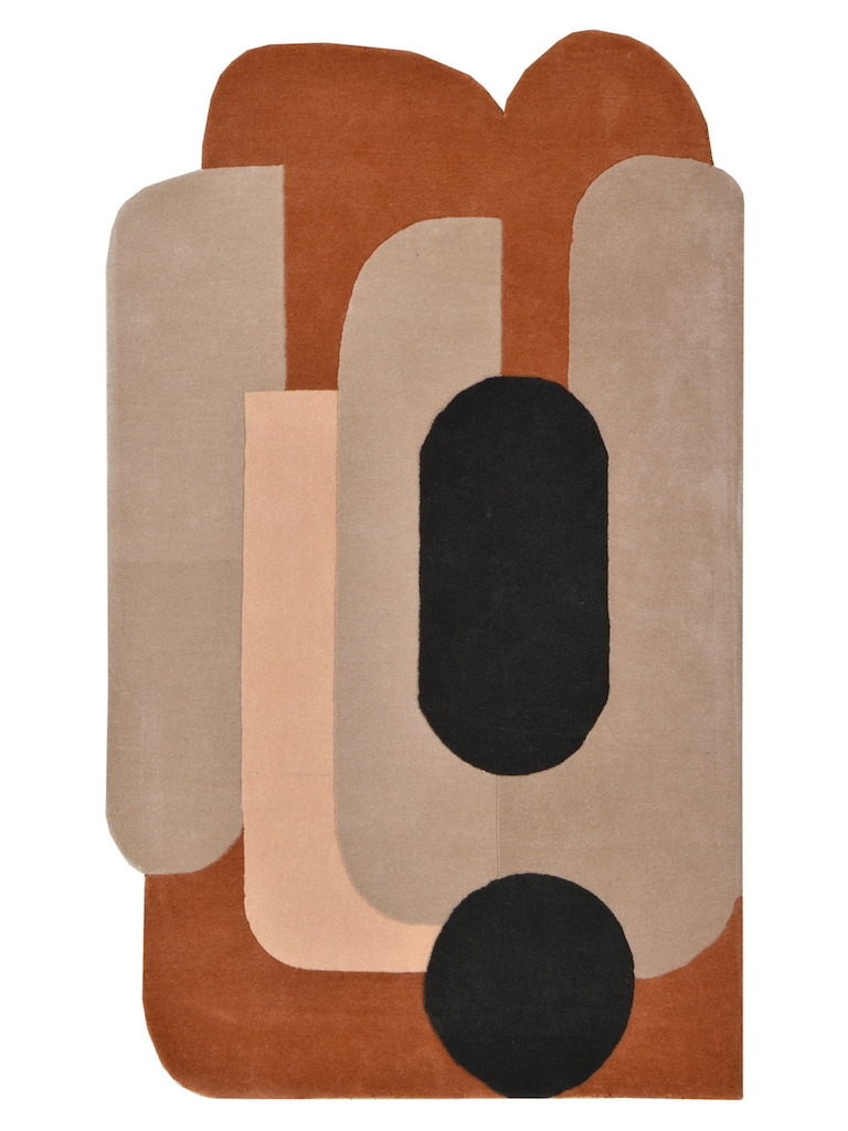 Oblique Irregular Hand Tufted Carpet & Rug