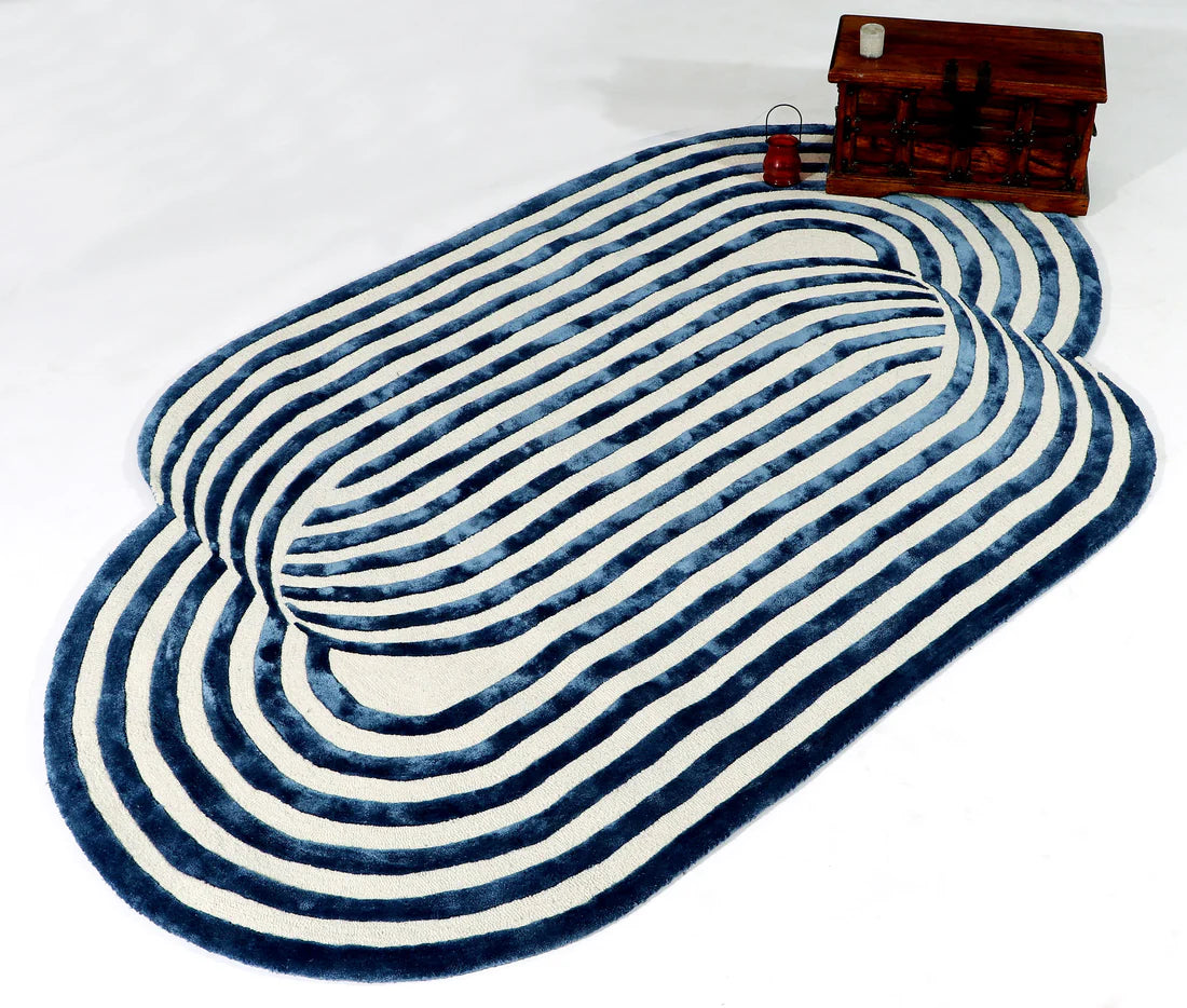 Vexa Irregular Hand Tufted Carpet & Rug