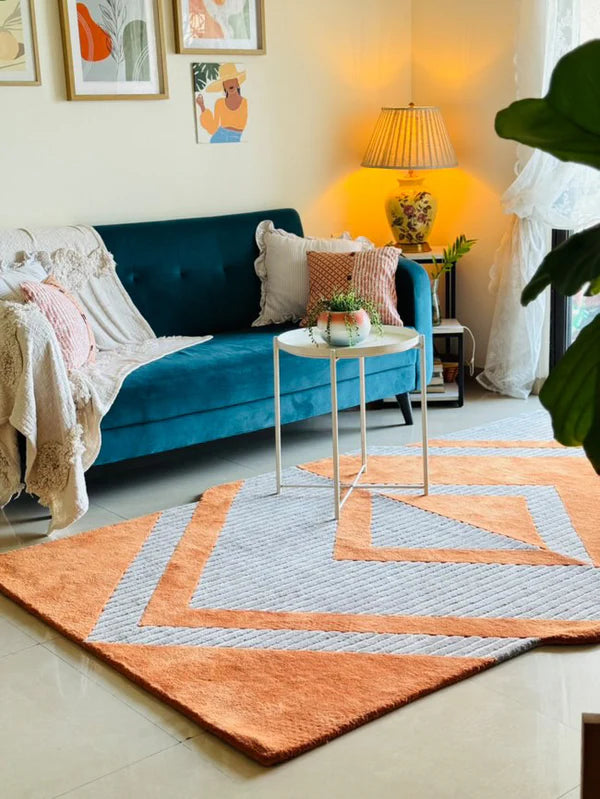 Oria Irregular Hand Tufted Carpet & Rug