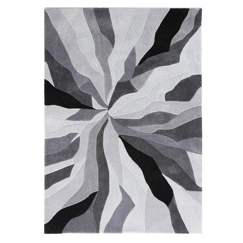 Grey Lahar Hand Tufted Carpet