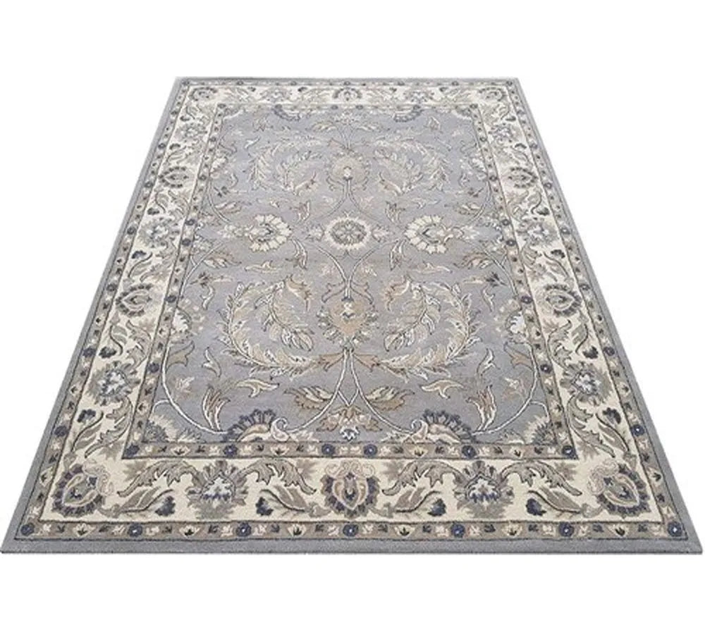 Classic Milky Grey Hand Tufted Carpet