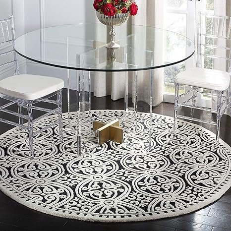 Halozora Round Hand Tufted Carpet & Rug