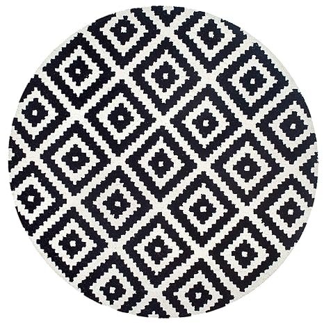 Halozeno Round Hand Tufted Carpet & Rug